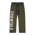 FEAR OF GOD FOG ESSENTIALS Side Big Logo Fleece‑Lined Sweatpants