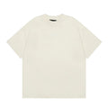 FEAR OF GOD ESSENTIALS Silicone Logo Short Sleeve T‑Shirt Unisex Loose Tee