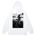 FEAR OF GOD FOG ESSENTIALS Three‑Stripes Print Loose Unisex Couple Hoodie